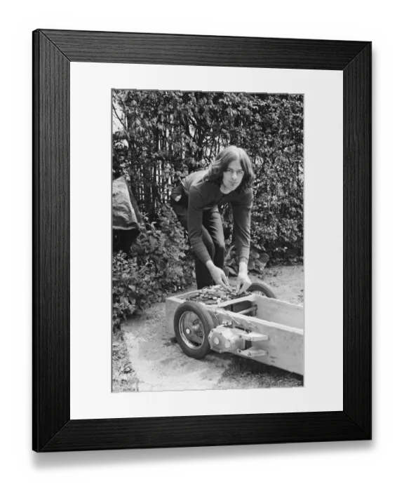 Framed Print : Lucas 2000 Electric Motor Contest. Picture shows car no: 18