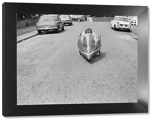 Lucas 2000 Electric Motor Contest. Picture shows car no: 68