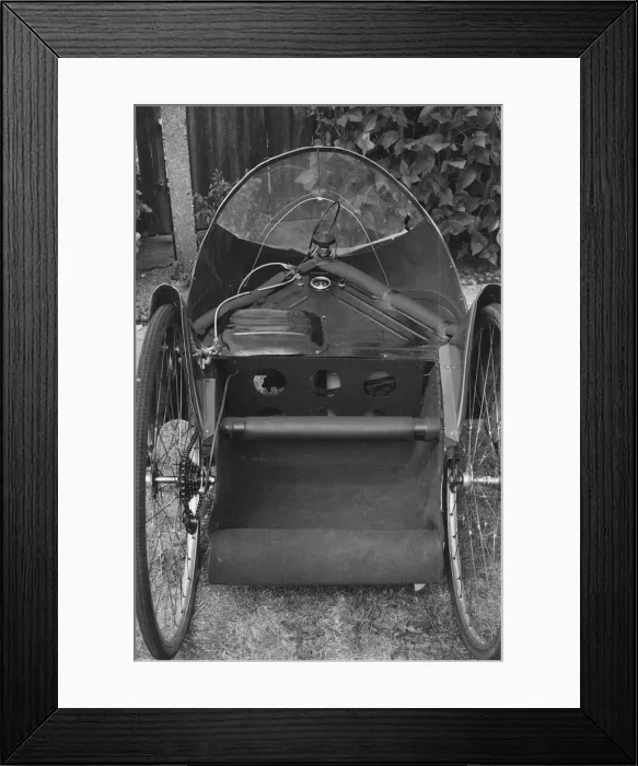 Framed Print : Lucas 2000 Electric Motor Contest. Picture shows car no: 68 Framed Print : Lucas 2000 Electric Motor Contest. Picture shows car no: 68