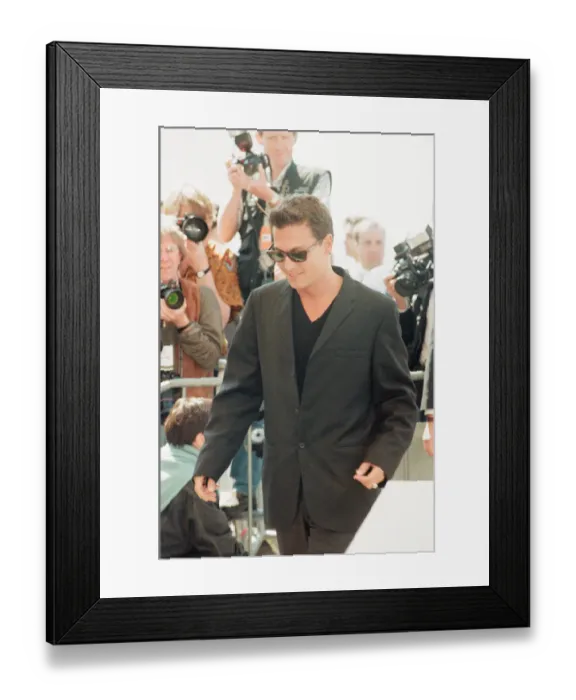 Framed Print : Cannes Film Festival 1997. The 50th Cannes Film Festival was held on 7th to 18th May 1997