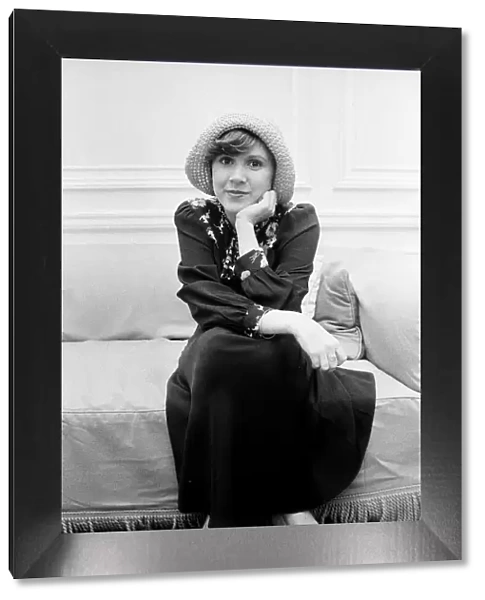 17-year-old Carrie Fisher at the Savoy Hotel. 31st July 1974