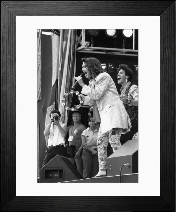 Framed Print : Madonna performing on stage at the John F. Kennedy Stadium, Philadelphia Framed Print : Madonna performing on stage at the John F. Kennedy Stadium, Philadelphia