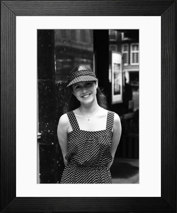 Framed Print : American actress Carrie Fisher, who is the star of the film Star Wars Framed Print : American actress Carrie Fisher, who is the star of the film Star Wars