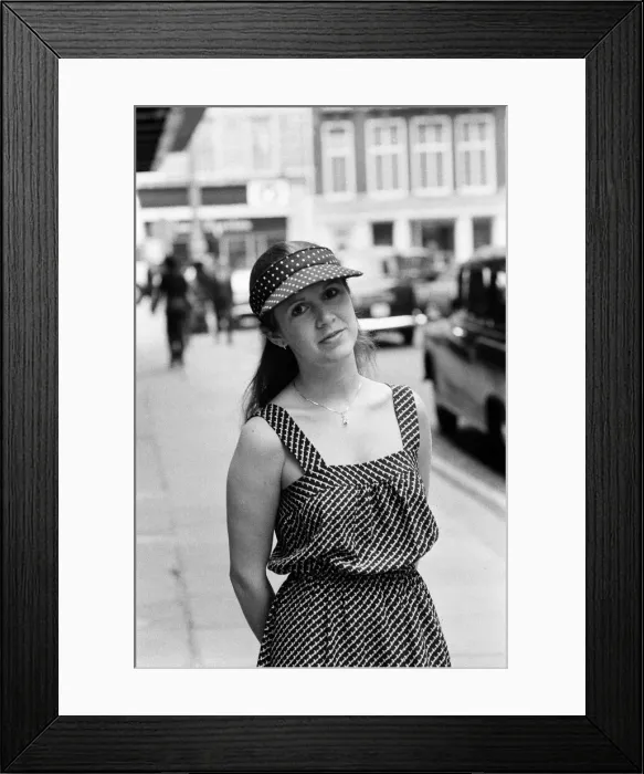 Framed Print : American actress Carrie Fisher, who is the star of the film Star Wars Framed Print : American actress Carrie Fisher, who is the star of the film Star Wars