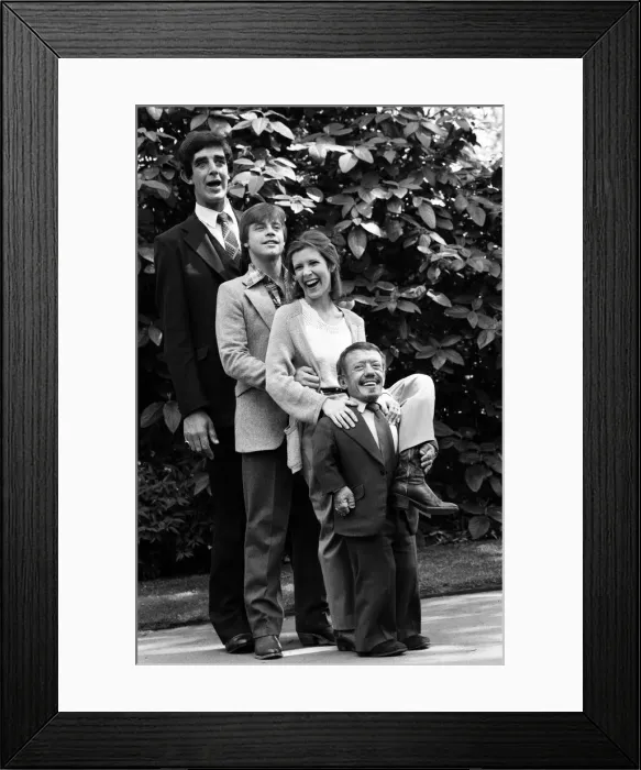 Framed Print : The stars of Star Wars: Episode V - The Empire Strikes Back Framed Print : The stars of Star Wars: Episode V - The Empire Strikes Back