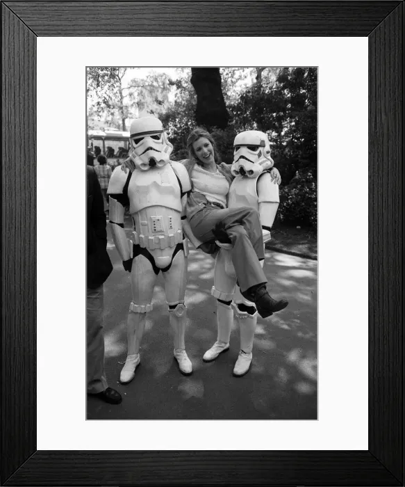 Framed Print : The stars of Star Wars: Episode V - The Empire Strikes Back Framed Print : The stars of Star Wars: Episode V - The Empire Strikes Back