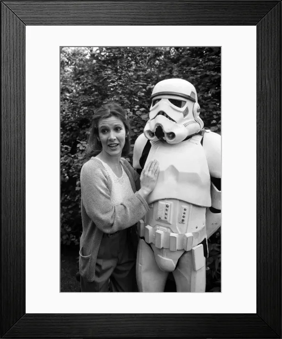 Framed Print : The stars of Star Wars: Episode V - The Empire Strikes Back Framed Print : The stars of Star Wars: Episode V - The Empire Strikes Back