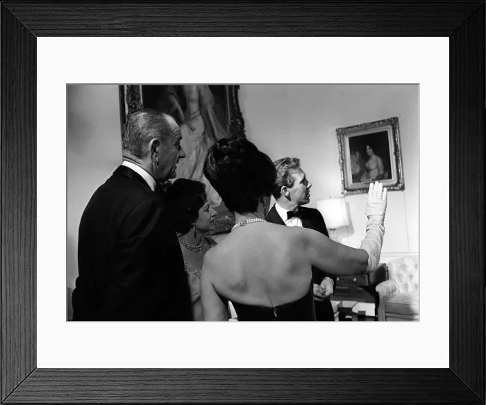 Framed Print : Princess Margaret and Lord Snowdon November 1965 with President Lyndon B Johnson Framed Print : Princess Margaret and Lord Snowdon November 1965 with President Lyndon B Johnson