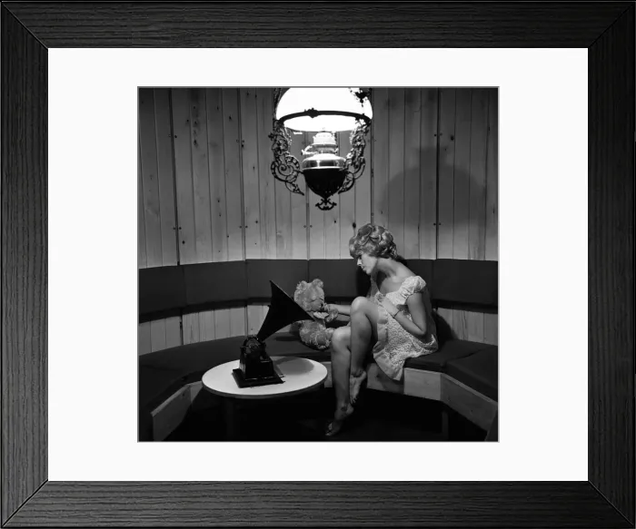 Framed Print : 21-year-old Julie Goodyear of Haywood, Lancashire appeared over 20 times on TV Framed Print : 21-year-old Julie Goodyear of Haywood, Lancashire appeared over 20 times on TV