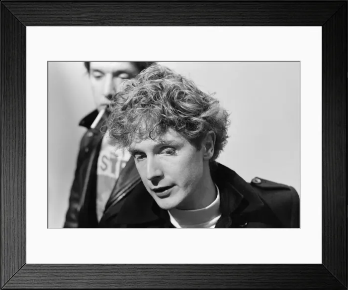 Framed Print : The Sex Pistols. 10th March 1977. London... They are back again -