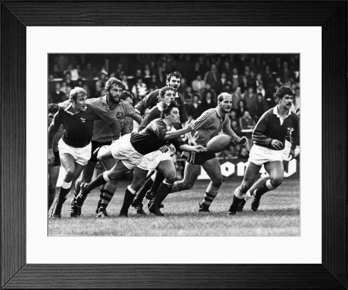 Framed Print : The 1981-82 Australia rugby union tour of Britain and Ireland
