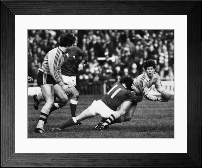 Framed Print : The 1981e82 Australia rugby union tour of Britain and Ireland