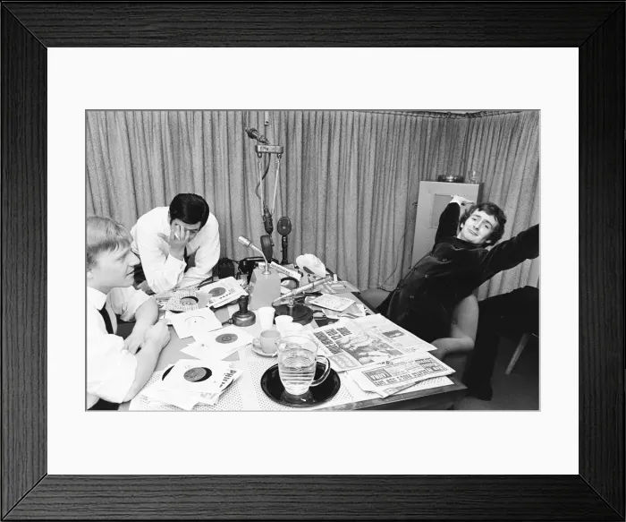 Framed Print : BBC Radio One Rehearsals ahead of official launch, Studio Scenes, Broadcasting House Framed Print : BBC Radio One Rehearsals ahead of official launch, Studio Scenes, Broadcasting House
