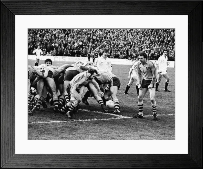 Framed Print : The 1981-82 Australia rugby union tour of Britain and Ireland