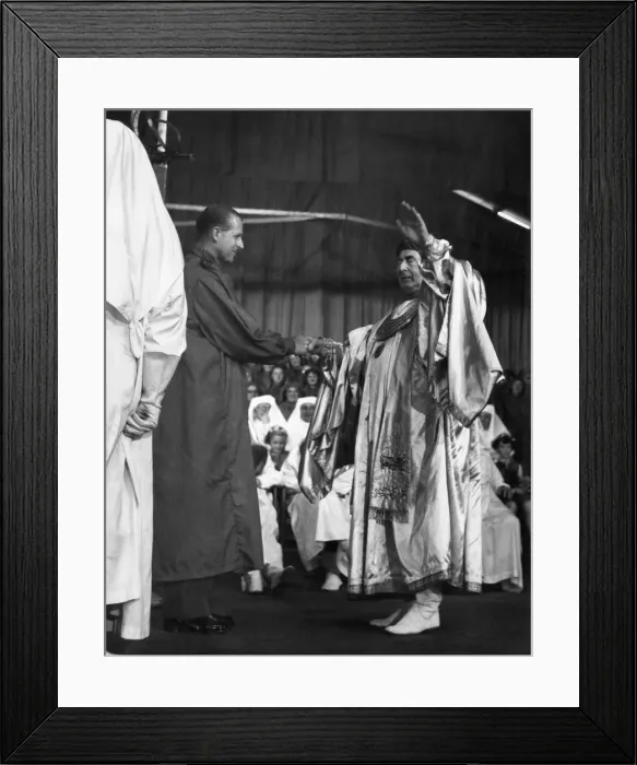 Framed Print : Queen Elizabeth II and Prince Philip visiting Wales. The Duke of Edinburgh becomes Framed Print : Queen Elizabeth II and Prince Philip visiting Wales. The Duke of Edinburgh becomes