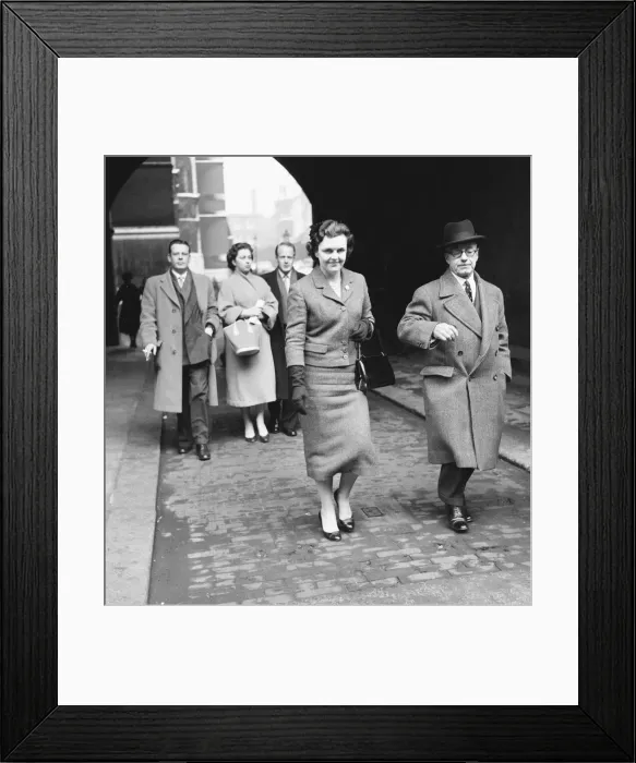Framed Print : Eileen Parker, wife of Lieutenant Commander Michael Parker Framed Print : Eileen Parker, wife of Lieutenant Commander Michael Parker