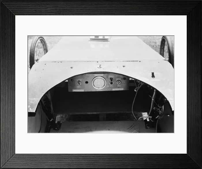 Framed Print : Lucas 2000 Electric Motor Contest. Picture shows car no: 16 Framed Print : Lucas 2000 Electric Motor Contest. Picture shows car no: 16