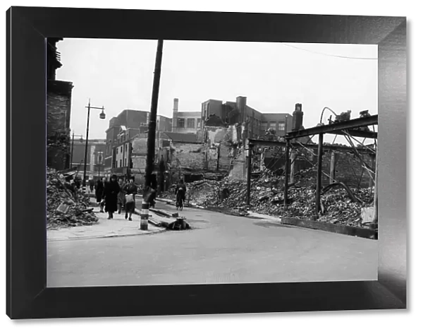 The Thornton Varley site, Brook Street, Hull 8th May 1941