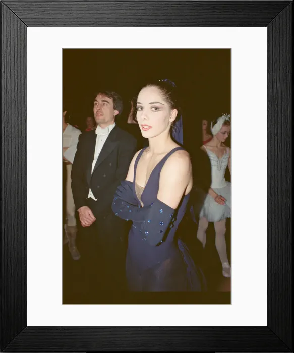 Framed Print : Darcey Bussell (22 years old) pictured at Her Majestys Theatre, Haymarket, London Framed Print : Darcey Bussell (22 years old) pictured at Her Majestys Theatre, Haymarket, London