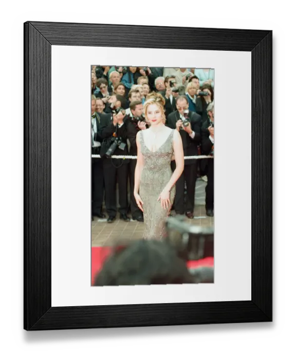 Framed Print : Cannes Film Festival 1997. The 50th Cannes Film Festival was held on 7th to 18th May 1997