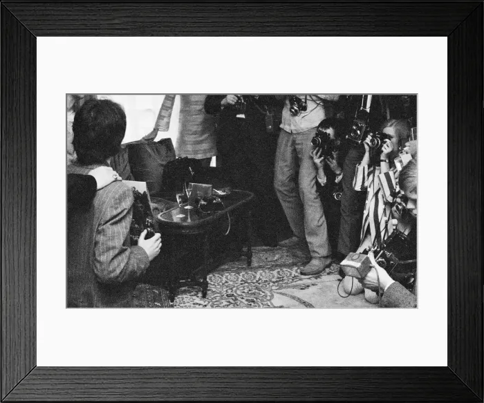 Framed Print : Press launch of Sgt. Peppers Lonely Hearts Club Band Framed Print : Press launch of Sgt. Peppers Lonely Hearts Club Band