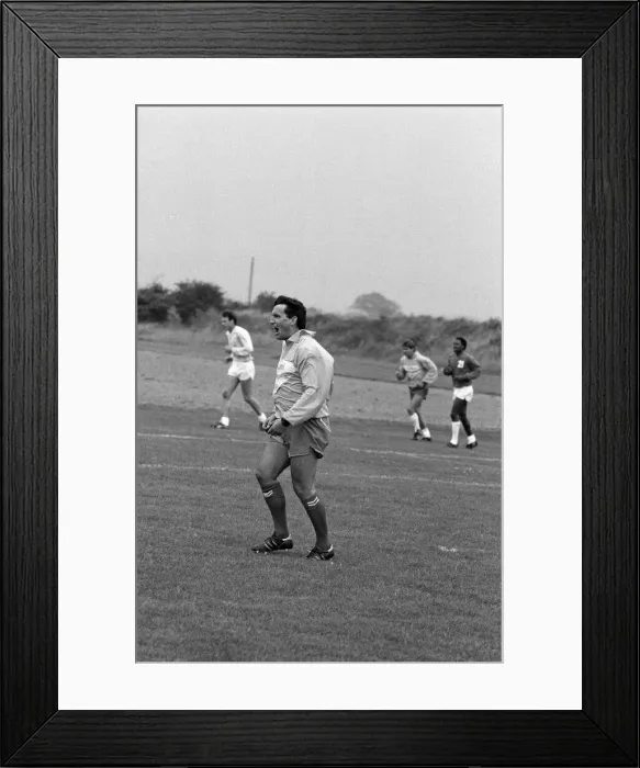 Framed Print : Aston Villa manager Graham Taylor. 20th July 1987 Framed Print : Aston Villa manager Graham Taylor. 20th July 1987