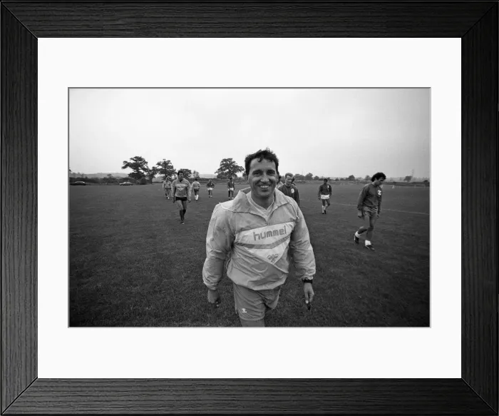 Framed Print : Aston Villa manager Graham Taylor. 20th July 1987 Framed Print : Aston Villa manager Graham Taylor. 20th July 1987