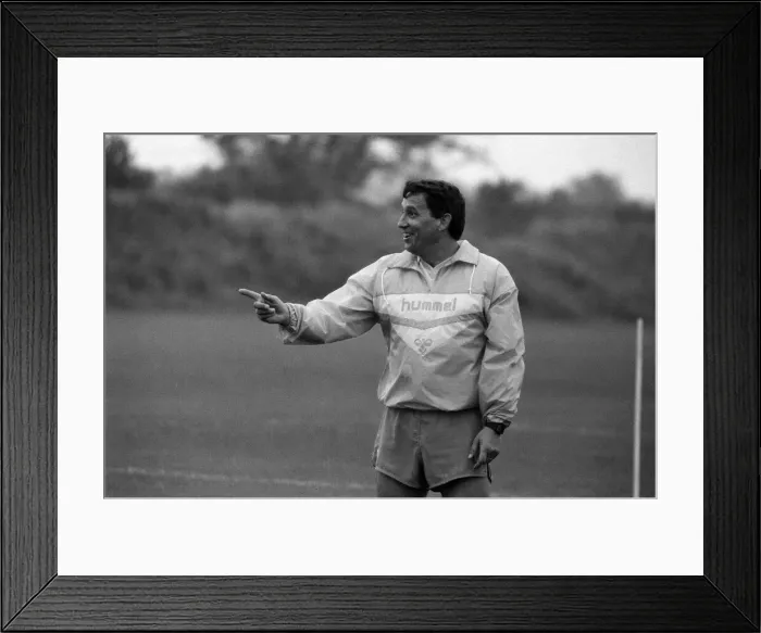 Framed Print : Aston Villa manager Graham Taylor. 20th July 1987 Framed Print : Aston Villa manager Graham Taylor. 20th July 1987