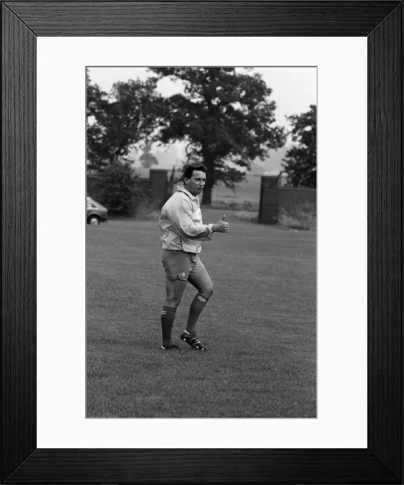 Framed Print : Aston Villa manager Graham Taylor. 20th July 1987 Framed Print : Aston Villa manager Graham Taylor. 20th July 1987