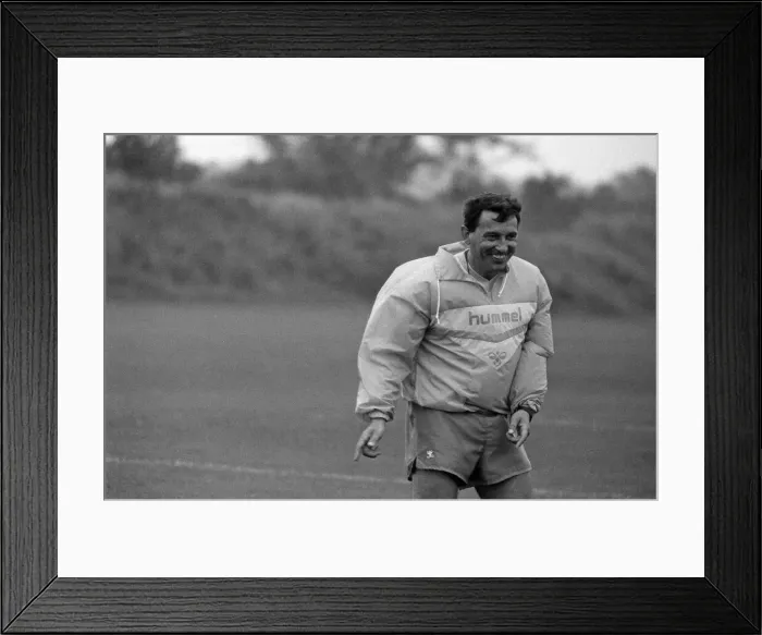 Framed Print : Aston Villa manager Graham Taylor. 20th July 1987 Framed Print : Aston Villa manager Graham Taylor. 20th July 1987