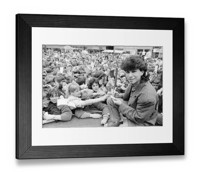 Framed Print : Ricky Simmonds, actor from BBC television programme Grange Hill