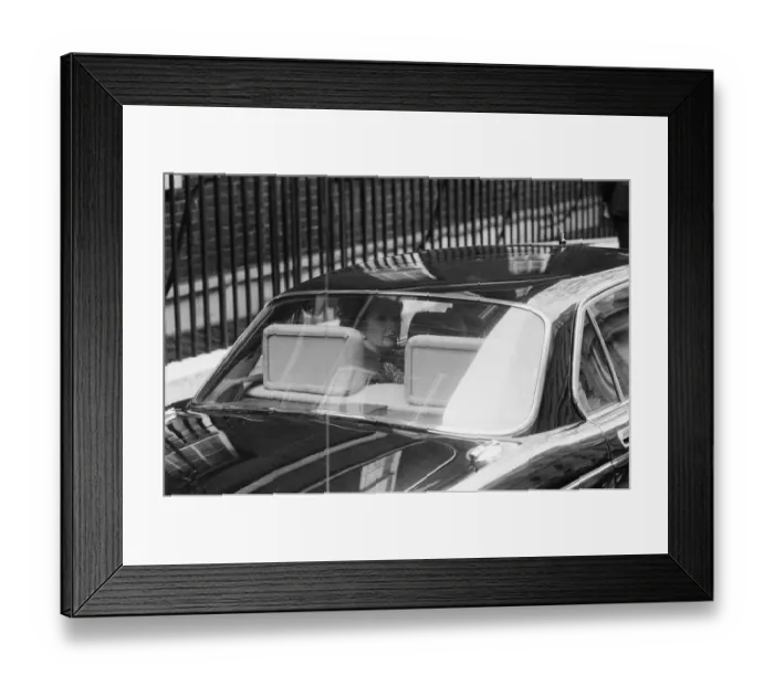Framed Print : Margaret Thatcher PM pictured outside Downing Street, London, Wednesday 14th April 1982 Framed Print : Margaret Thatcher PM pictured outside Downing Street, London, Wednesday 14th April 1982