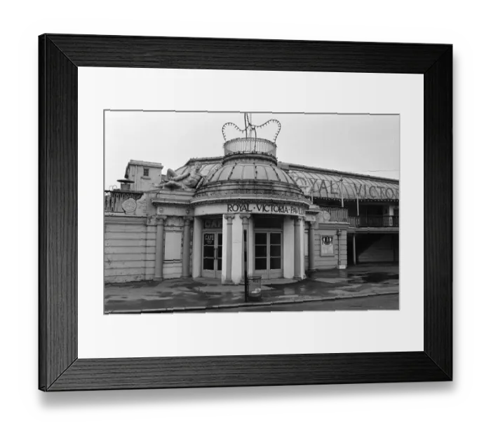 Framed Print : Royal Victoria Pavilion, Ramsgate, Kent. 22nd February 1968