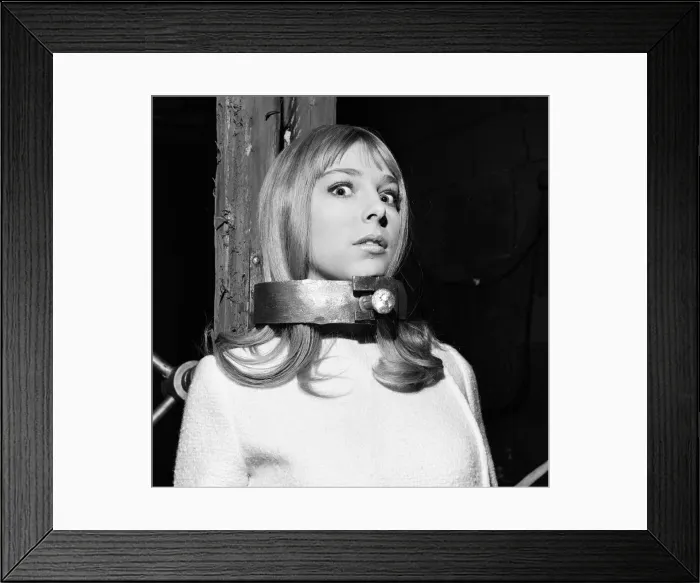 Framed Print : Recording of new Granada series The Man From Room 17. Actress Amber Kammer Framed Print : Recording of new Granada series The Man From Room 17. Actress Amber Kammer