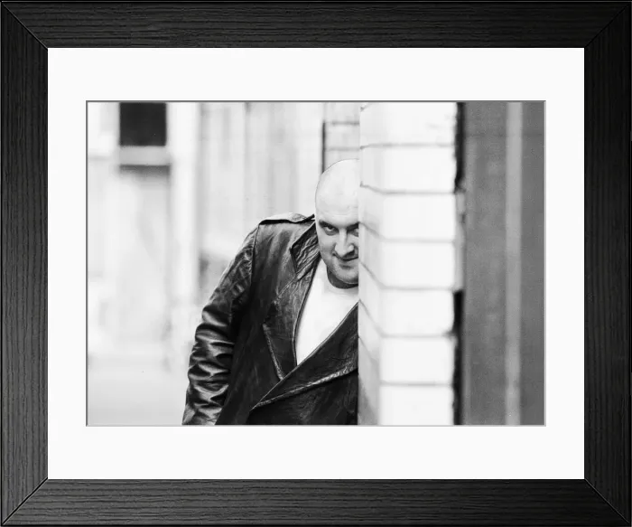 Framed Print : Liverpudlian comedian Alexei Sayle who starred in the BBC television comedy series Framed Print : Liverpudlian comedian Alexei Sayle who starred in the BBC television comedy series
