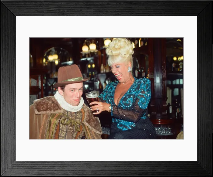 Framed Print : Coronation Streets Julie Goodyear pictured in a pub. 29th May 1994 Framed Print : Coronation Streets Julie Goodyear pictured in a pub. 29th May 1994