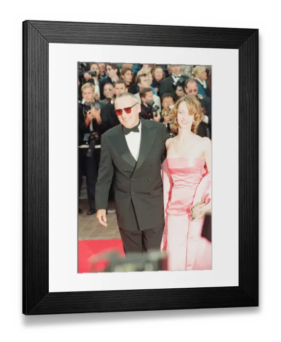 Framed Print : Cannes Film Festival 1997. The 50th Cannes Film Festival was held on 7th to 18th May 1997