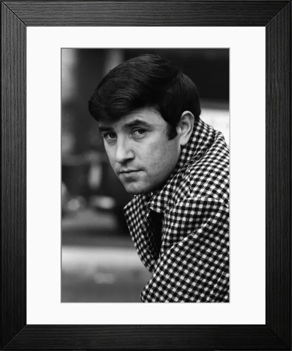 Framed Print : Liverpool comedian, Jimmy Tarbuck, who is in London for a TV series
