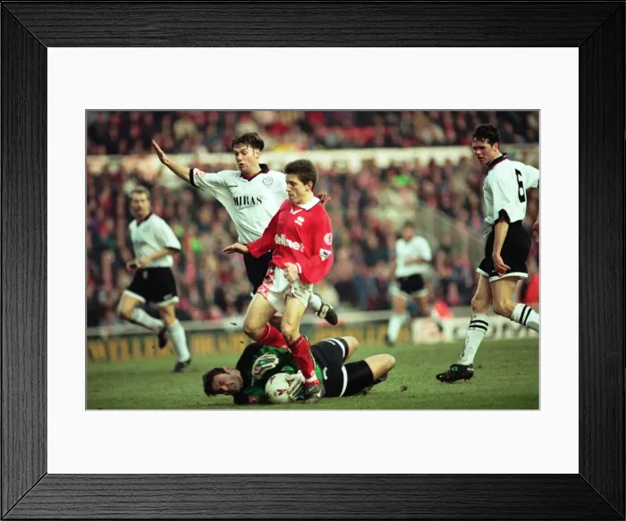 Framed Print : Middlesbrough 3- 2 Hednesford Town, FA Cup 4th round match held at the Riverside Stadium