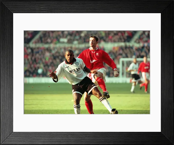 Framed Print : Middlesbrough 3- 2 Hednesford Town, FA Cup 4th round match held at the Riverside Stadium Framed Print : Middlesbrough 3- 2 Hednesford Town, FA Cup 4th round match held at the Riverside Stadium