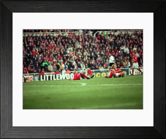 Framed Print : Middlesbrough 3- 2 Hednesford Town, FA Cup 4th round match held at the Riverside Stadium