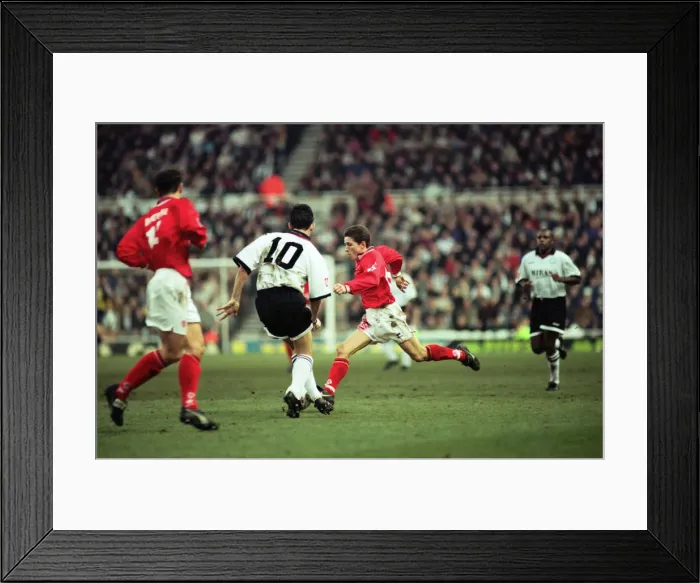 Framed Print : Middlesbrough 3- 2 Hednesford Town, FA Cup 4th round match held at the Riverside Stadium Framed Print : Middlesbrough 3- 2 Hednesford Town, FA Cup 4th round match held at the Riverside Stadium