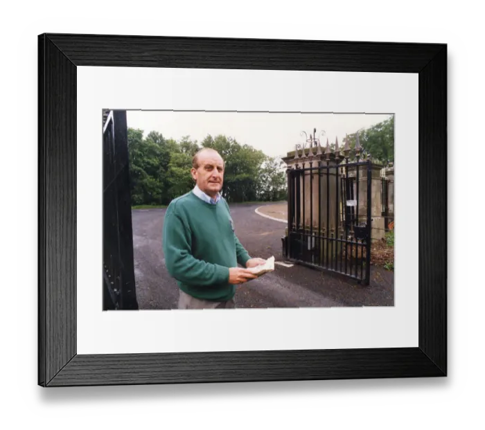 Framed Print : Sir John Hall, property developer (knighted 1991) and life president Framed Print : Sir John Hall, property developer (knighted 1991) and life president