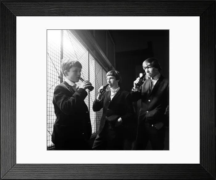Framed Print : The bright lights of Kirkby, Liverpool - chip shop. The meeting place where youths hang Framed Print : The bright lights of Kirkby, Liverpool - chip shop. The meeting place where youths hang