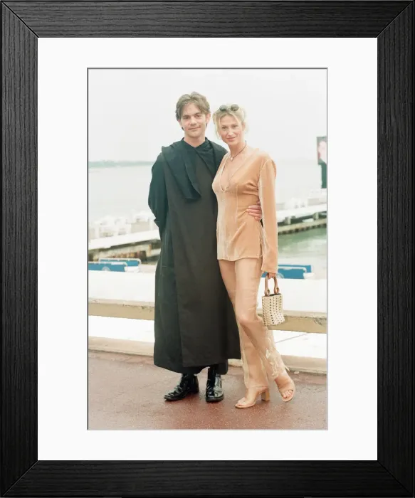 Framed Print : Cannes Film Festival 1997. The 50th Cannes Film Festival was held on 7th to 18th May 1997