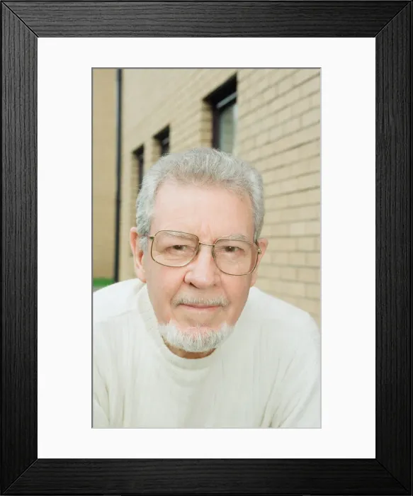 Framed Print : Billy McPhail, retired football player, aged 70 years old Framed Print : Billy McPhail, retired football player, aged 70 years old