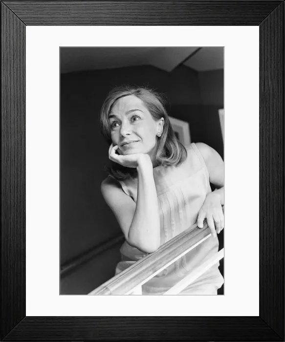 Framed Print : Emmanuelle Riva, french actress in the UK to promote new film, Bitter Fruit Framed Print : Emmanuelle Riva, french actress in the UK to promote new film, Bitter Fruit