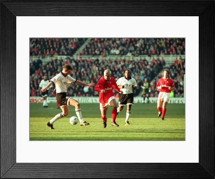 Framed Print : Middlesbrough 3- 2 Hednesford Town, FA Cup 4th round match held at the Riverside Stadium