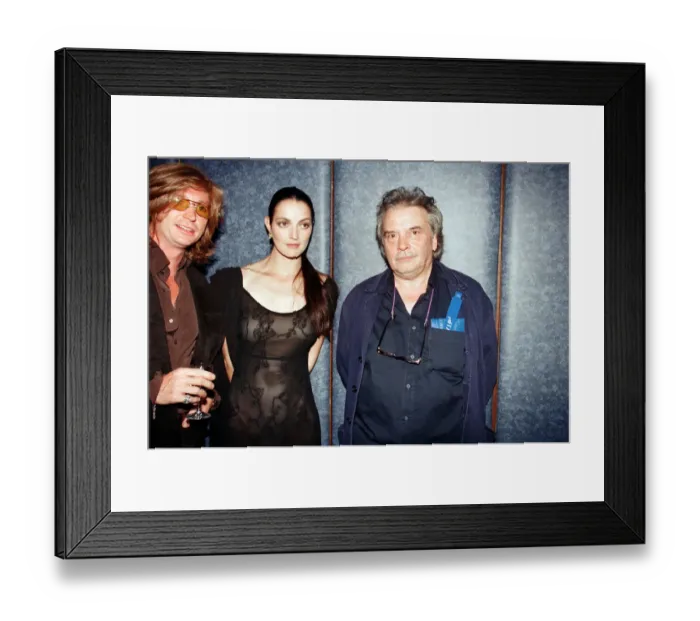 Framed Print : Pictured, left to right, Nicky Clarke, Catherine Bailey Framed Print : Pictured, left to right, Nicky Clarke, Catherine Bailey
