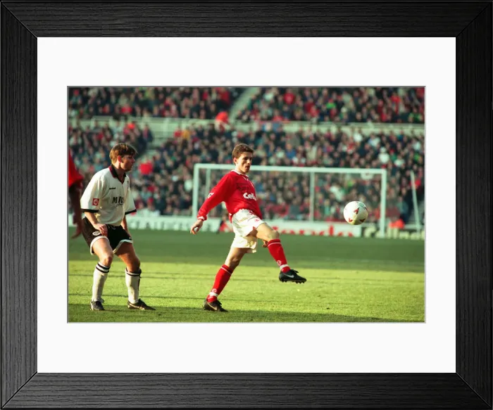 Framed Print : Middlesbrough 3- 2 Hednesford Town, FA Cup 4th round match held at the Riverside Stadium Framed Print : Middlesbrough 3- 2 Hednesford Town, FA Cup 4th round match held at the Riverside Stadium